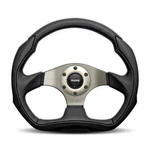 Momo Eagle Steering Wheel Black Leather EAG35BK0S. Fixed Price $269.00.