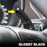Ford Fusion Edge Lincoln Mkz Mks Glossy Black Steering Wheel Shifter Paddle. Fixed Price $19.99.