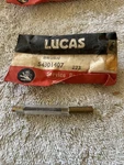Nos Lucas Horn Brush 54301407 TR4 6 250 Spitfire Mg. Fixed Price $19.00.
