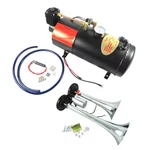 Train Horn Kit Loud Dual Trumpet W/ 120 Psi Air Compressor Complete System. Fixed Price $155.97.