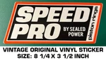 Speed Pro By Sealed Power Piston Rings Vintage Original Decal Sticker - Engine. Fixed Price $9.39.