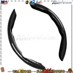 Universal Segmented Anti-slip Carbon Fiber Hard Steering Wheel Cover Black. Fixed Price $7.00.