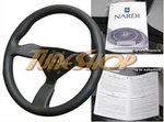 Italy Personal Grinta 350MM Steering Wheel Leather Black Stiching Silver Horn. Fixed Price $449.95.
