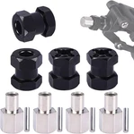 12MM Hex Hub Extension Rc Wheel Spacer Offset For 1/10 SCX10 15MM, Black. Fixed Price $14.19.