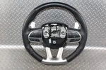 22-23 Charger Black Leather Flat Bottom Steering Wheel Heated Oem Factory Wty. Fixed Price $450.99.