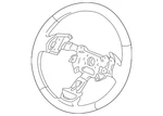 Genuine Honda Steering Wheel 78501-SDN-A81ZA. Fixed Price $295.87.