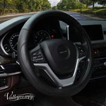 Valleycomfy Microfiber Leather Steering Wheel Cover Universal 15 Inch (black). Fixed Price $40.08.