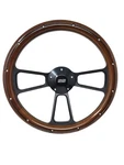 1969-1994 Chevrolet Impala, Caprice Wood Steering Wheel, "ss" Horn + Adapter Kit. Fixed Price $232.99.