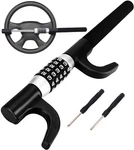 Tevlaphee Steering Wheel Lock, Car Anti Theft Keyless Extendable Black. Fixed Price $94.11.