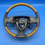 04-06 RX330 06-09 RX400H Leather Wood Steering Wheel Tan Cruise Equipped Oem. Fixed Price $79.99.