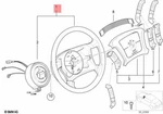 Genuine Bmw E38 E39 520I 523I 2.4 525TD Steering Wheel Leather 32341094260. Fixed Price $1096.77.