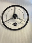 Mercedes Benz Steering Wheel 170V W136 W187 220 With New Horn .please Read. Fixed Price $900.00.