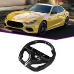 Real Carbon Fiber Steering Wheel For Maserati Ghibli Quattroporte 2014-2024. Fixed Price $498.90.