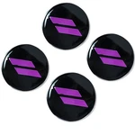 4PCS 63MM 2.5 Inches Slash Purple Wheel Center Cap Covers Fit For Dodge Charg.... Fixed Price $33.76.