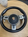 Porsche 911 991.1 Steering Wheel W/ Sport Chrono 2012 To 2016. Fixed Price $1480.00.