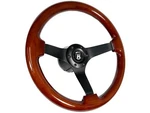 Late 1974-1991 Volkswagen 14" Vsw Mahogany Wood, 6-BOLT Steering Wheel Kit. Fixed Price $285.99.