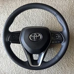 2019 - 2025 Toyota Corolla Used Steering Wheel Sedan Leather Model. Fixed Price $250.00.