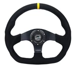 Nrg RST-024D-MB-SA-Y Flat Btm Alcantara Steering Wheel. Fixed Price $247.00.
