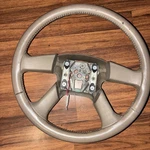 02-09 Gm Trailblazer Envoy Steering Wheel Brown No Functions Used Oem. Fixed Price $40.00.