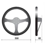Sparco Steering Wheel L777 Suede Black 015L800SC. Fixed Price $364.52.