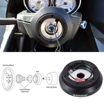100H Steering Wheel Short Hub Adapter Kit For Eclipse Lancer Galant Impreza Wrx. Fixed Price $24.79.