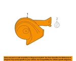 Gm Oem 12-16 Sonic Electrical Horn-horn 42490017. Fixed Price $42.02.