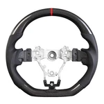 Carbon Fiber Perforated Leather Steering Wheel Fit Subaru Wrx Sti Impreza 15-21. Fixed Price $279.00.