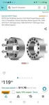 Ocpty 8X170 Wheel Spacers 3 Inch Real Forged With 14X1.5 Threadsize.... Fixed Price $109.00.