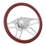 14" Billet Steering Wheels Half Wrap Bronco F150 Mercury Capri Lincoln W/ Horn. Fixed Price $145.50.