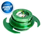New Nrg Ball Lock Quick Release Gen 3.0 Green Body- Paddle SRK-650GN. Fixed Price $163.70.