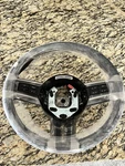 2010-2014 GT500 Steering Wheel Suade With Leather White Stitching New Oem. Fixed Price $500.00.