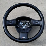 2007-2009 Audi A4 Convertible Leather Steering Wheel 8H0419091E. Fixed Price $59.95.