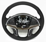 Oem Steering Wheel For Cadillac XT5 Black Leather Gold Carbon Fiber 84859078. Fixed Price $232.00.