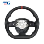Full Leather Perforated Flat Steering Wheel Audi 2004-2012 A4 2008-2020 A5. Fixed Price $269.00.