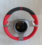 Porsche 997.2 991 Carrera Pdk Sport Steering Wheel Custom Red Blk Alcantara. Fixed Price $1275.00.