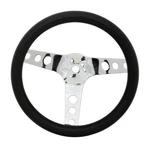 Vw Bug Steering Wheel, Chrome Spoke 11" Diameter, 3-3/4" Dish. Fixed Price $142.94.