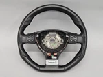 06-09 Volkswagen Golf Gti MK5 Black Leather Steering Wheel W/ Paddle Shifters. Fixed Price $160.00.