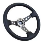 Nrg RST-006GM Reinforced Steering Wheel Blk Leather W/gunmetal Circle. Fixed Price $131.99.