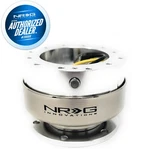 New Nrg Steering Wheel Quick Release Shinny Silver + Hardware SRK-200SSL. Fixed Price $123.20.