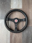 Raid 1 360MM Kba 70006 Steering Wheel Leather Made Italy. Fixed Price $134.51.