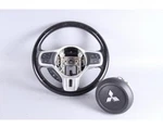 08-15 Mitsubishi Lancer Evolution X Black Leather Steering Wheel (bluetooth). Fixed Price $599.99.