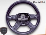 2008-2014 Audi A4 S4 Steering Wheel Black Leather Cruise Nav 62479180 Oem. Fixed Price $102.46.