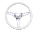 Grant Products 834W Steering Wheel 11-1/2IN Diameter Spoke White Cushion Grip. Fixed Price $82.59.