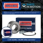 Wheel Bearing Kit Fits Peugeot 308 Cc, Gti, MK1 Front 07 To 14 With Abs B&b New. Fixed Price $23.97.