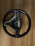 2006-2011 3 Spoke Honda Civic Steering Wheel Black Rubber Good Condition. Fixed Price $100.00.