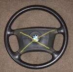 Bmw E46 99-05 318I 320I 323I Spoke Steering Wheel 1094407 Without Airbag. Fixed Price $99.00.