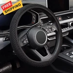 Kafeek Elastic Stretch Steering Wheel Cover,warm Winter And Cool Black. Fixed Price $26.49.