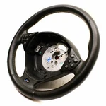 Bmw E39 M5 Steering Wheel Tech Sport Leather Black Spoke Multi Function Oem. Fixed Price $202.49.