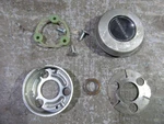 1966 Chevrolet Corvair Monza Interior Center Steering Wheel Horn Button Parts. Fixed Price $22.99.