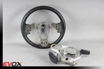 2008-2015 Mitsubishi Lancer Evolution X Ralliart Leather Steering Wheel. Fixed Price $99.99.